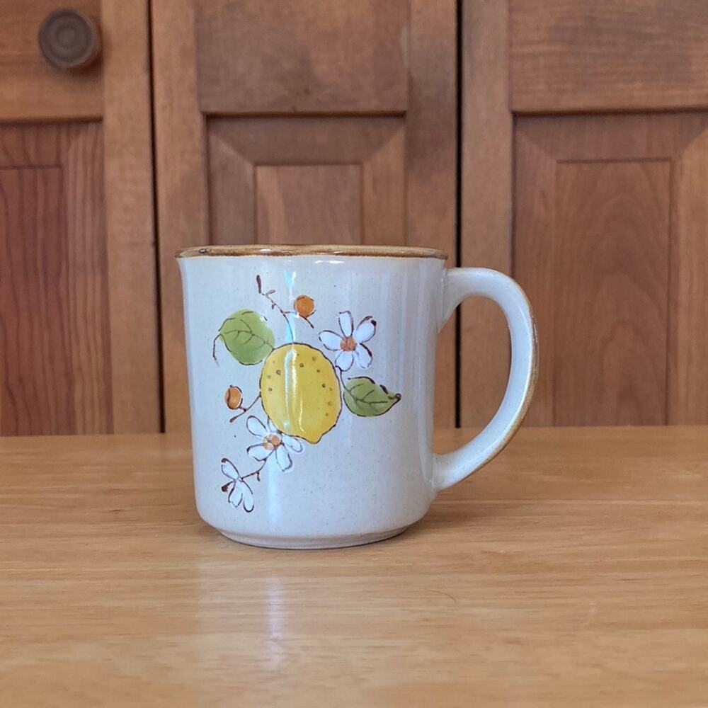 Vintage Norleans Stoneware Coffee Cup
